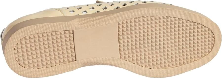 DESA Lage schoen Imitatieleer Beige Vrouwen Schoenpunt: Nez carré - Foto 6