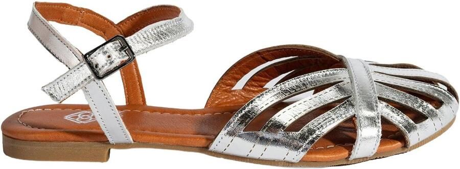 DESA Ballerina's Leer Zilver Vrouwen Schoenpunt: Ronde - Foto 6