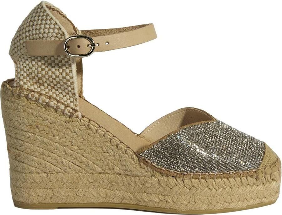 DESA Lage schoen Suède Beige Vrouwen Schoenpunt: Nez carré - Foto 5