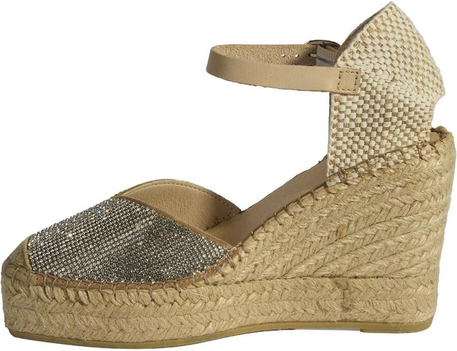 DESA Lage schoen Suède Beige Vrouwen Schoenpunt: Nez carré - Foto 4