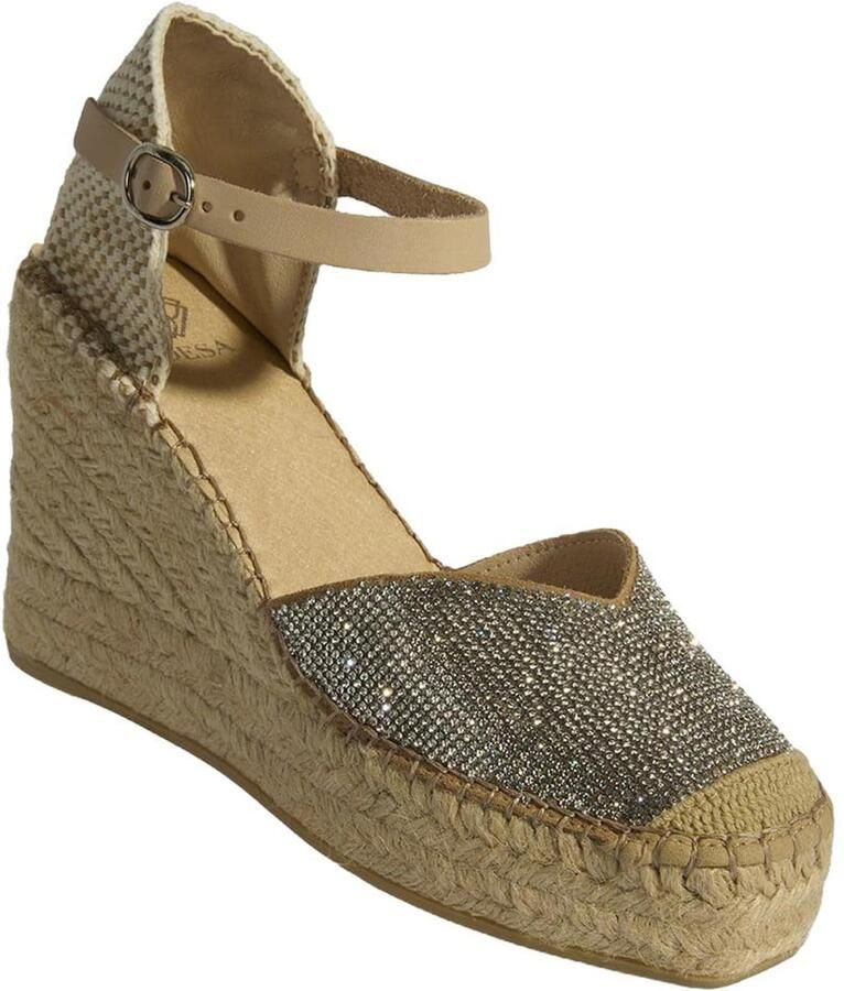 DESA Lage schoen Suède Beige Vrouwen Schoenpunt: Nez carré - Foto 2