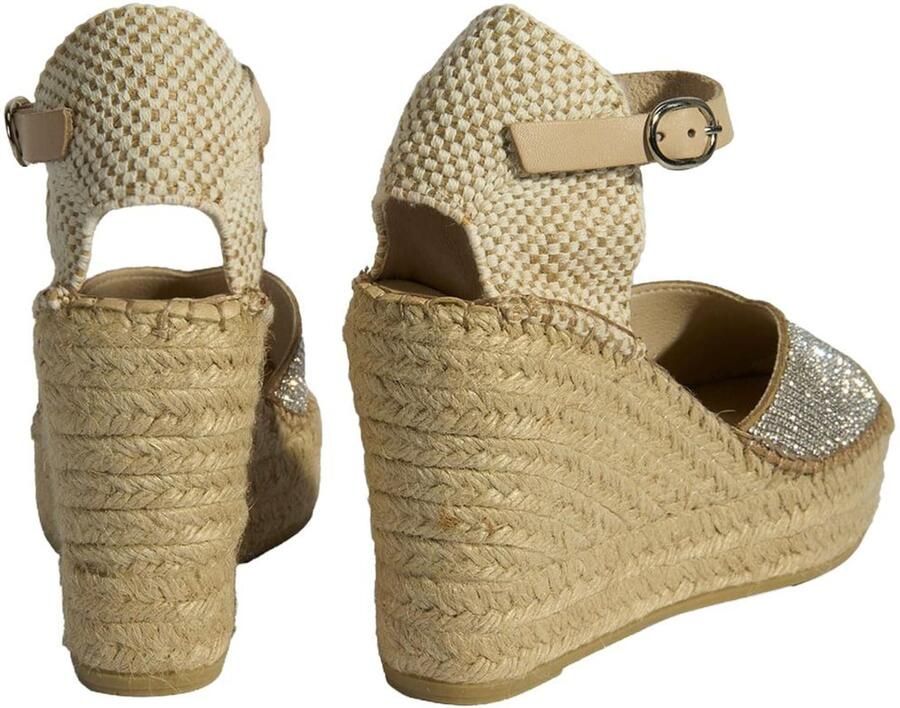 DESA Lage schoen Suède Beige Vrouwen Schoenpunt: Nez carré - Foto 3