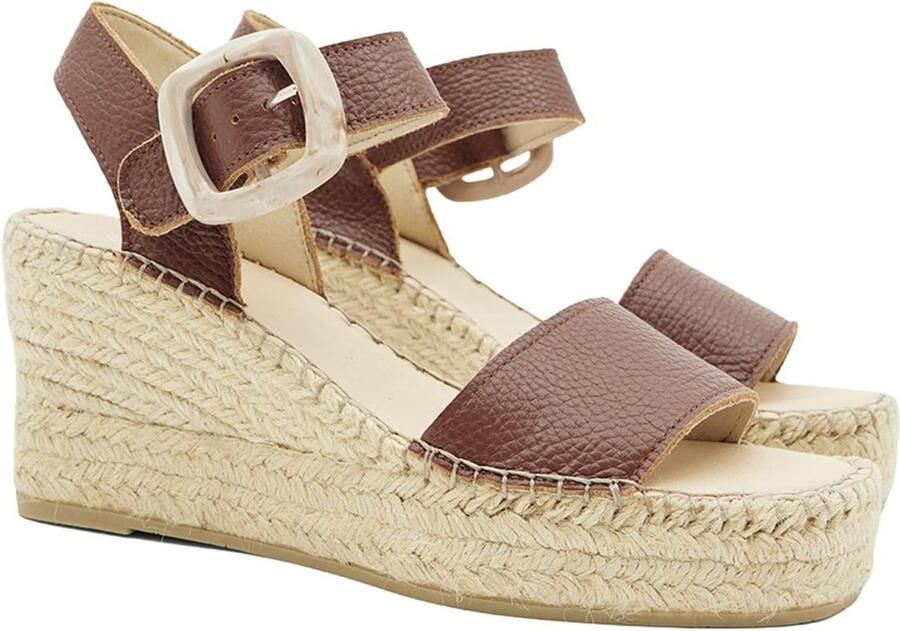 Desa Sandaal 'Keilsandalen' bruin