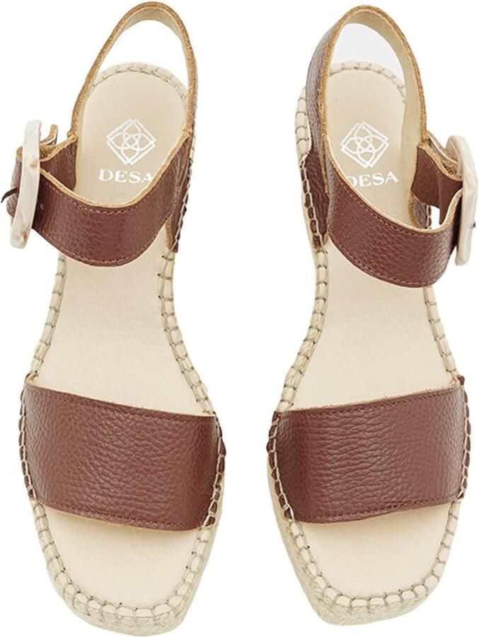 Desa Sandaal 'Keilsandalen' bruin - Foto 3