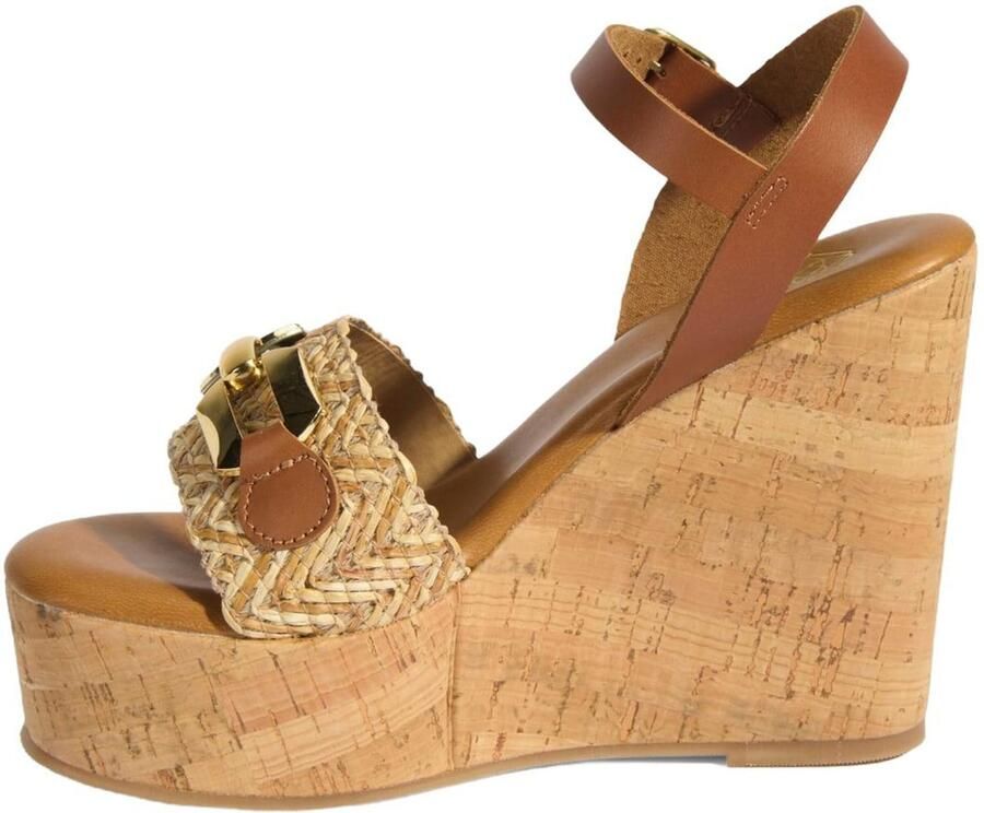 Desa Sandaal 'Keilsandalen' bruin - Foto 4