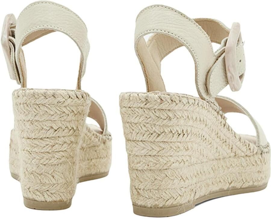 Desa Sandaal 'Keilsandalen' wit - Foto 2