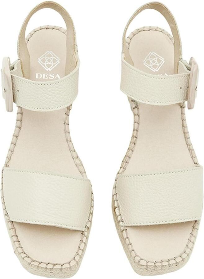 Desa Sandaal 'Keilsandalen' wit - Foto 3