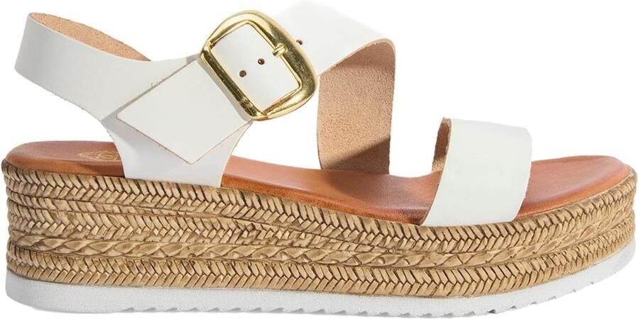 Desa Sandaal 'Keilsandalen' wit - Foto 4