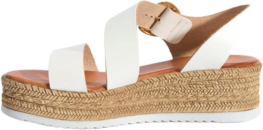 Desa Sandaal 'Keilsandalen' wit - Foto 5
