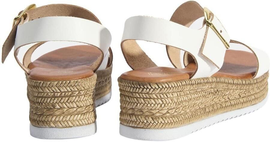 Desa Sandaal 'Keilsandalen' wit - Foto 3