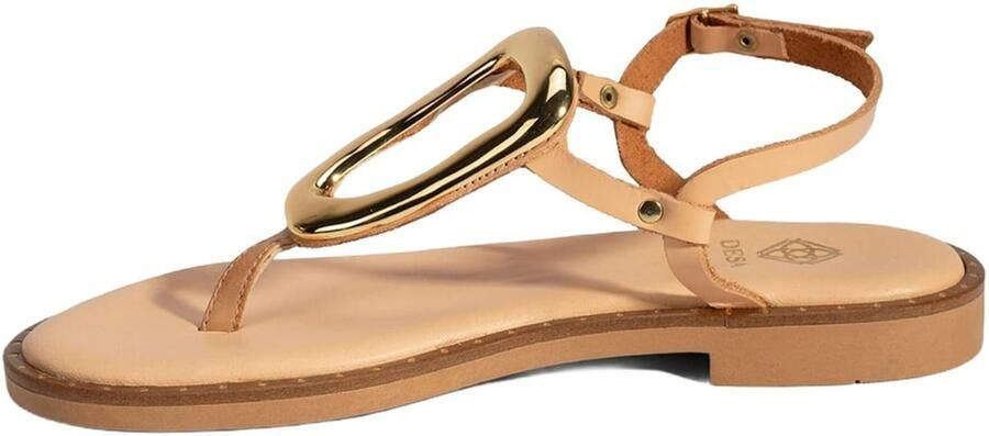Desa Sandaal 'Pantoletten' beige - Foto 4