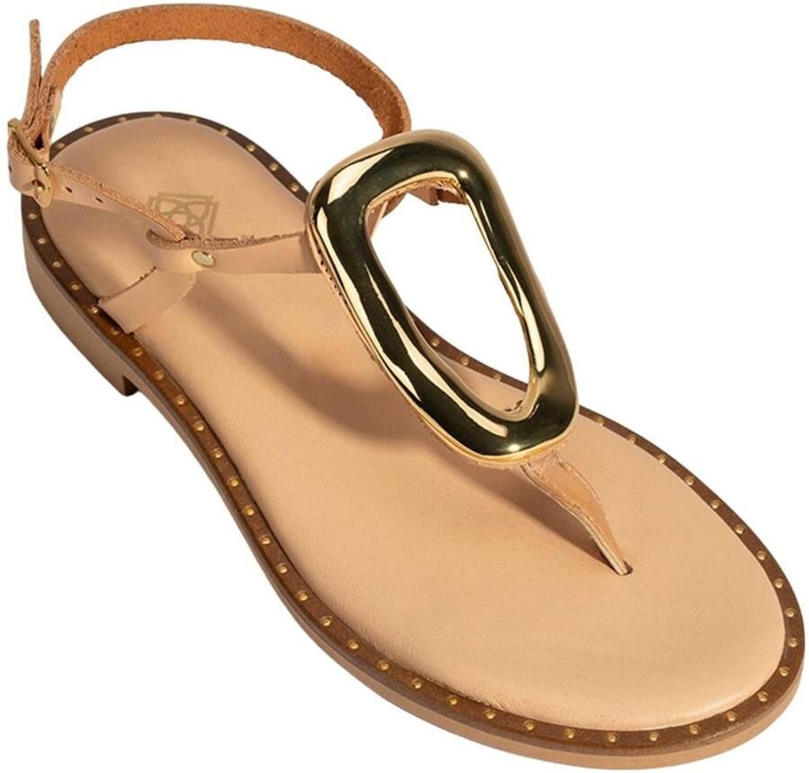 Desa Sandaal 'Pantoletten' beige - Foto 2