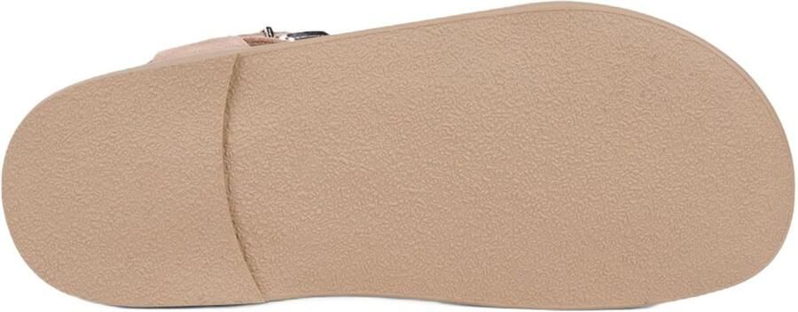 DESA Sandalen Suède Beige Vrouwen Schoenpunt: Nez ouvert - Foto 6