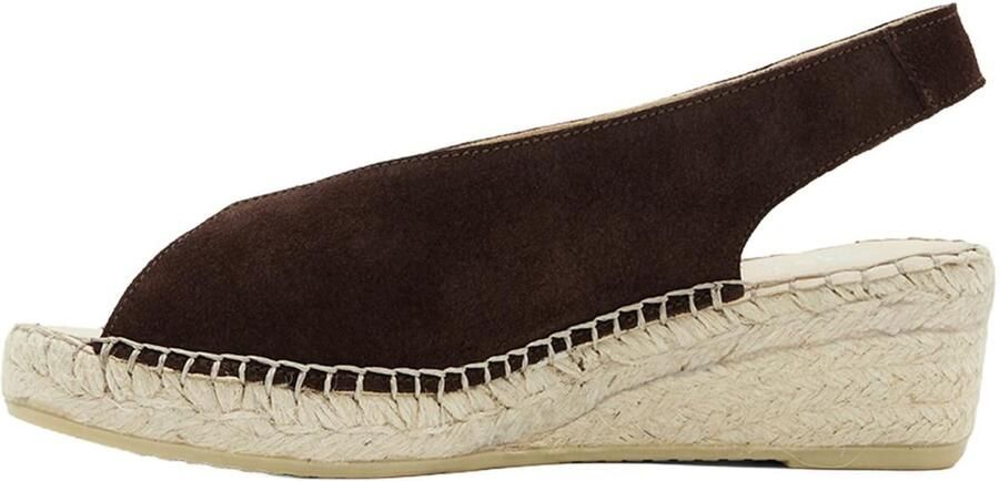 DESA Sandalen Suède Bruin Vrouwen Schoenpunt: Nez ouvert - Foto 5