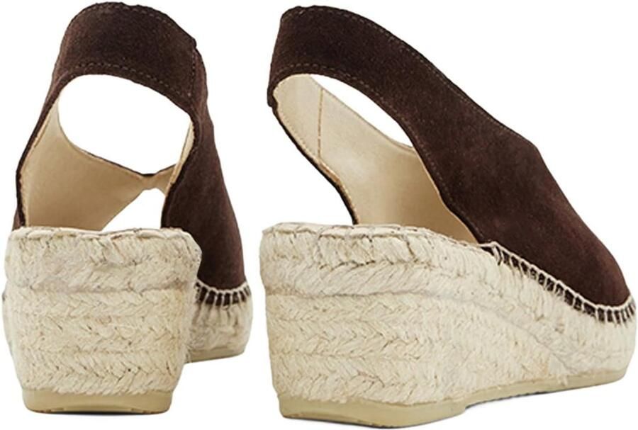 DESA Sandalen Suède Bruin Vrouwen Schoenpunt: Nez ouvert - Foto 3