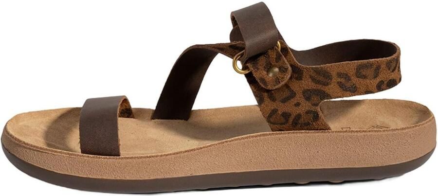 DESA Sandalen Leer Luipaardprint Vrouwen Schoenpunt: Nez ouvert - Foto 5