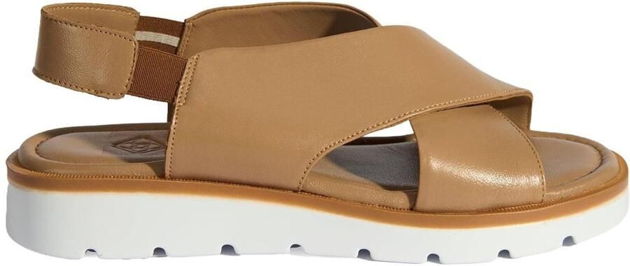 DESA Sandalen Leer Nude Vrouwen Schoenpunt: Nez ouvert - Foto 6