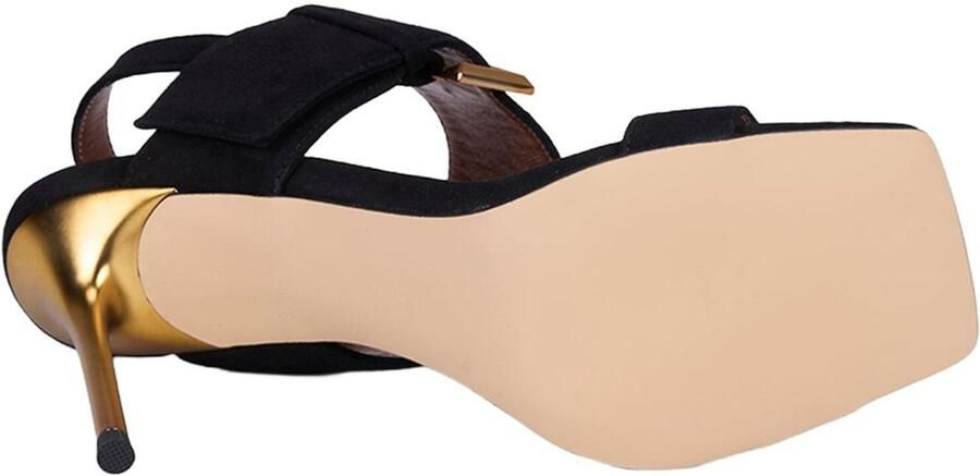 Desa Sandalen met riem 'Abendsandalen' zwart - Foto 6