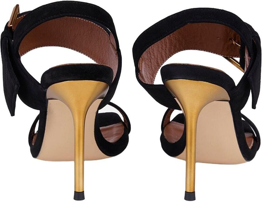 Desa Sandalen met riem 'Abendsandalen' zwart - Foto 3