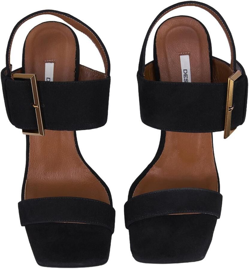 Desa Sandalen met riem 'Abendsandalen' zwart - Foto 2