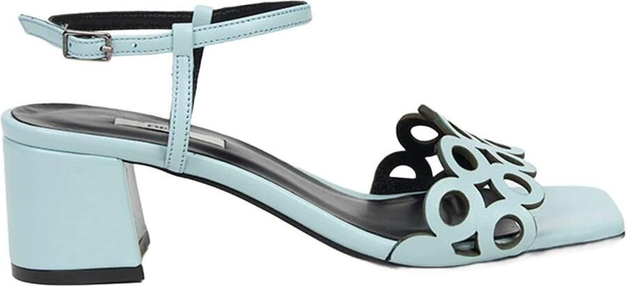 DESA Sandalen Suède Blauw Vrouwen Schoenpunt: Nez ouvert - Foto 2