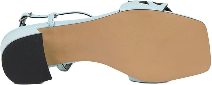 DESA Sandalen Suède Blauw Vrouwen Schoenpunt: Nez ouvert - Foto 6