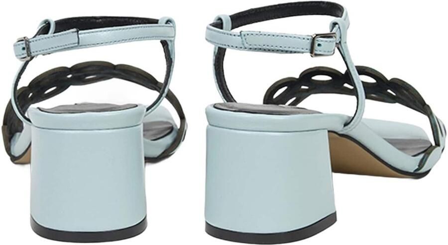 DESA Sandalen Suède Blauw Vrouwen Schoenpunt: Nez ouvert - Foto 4