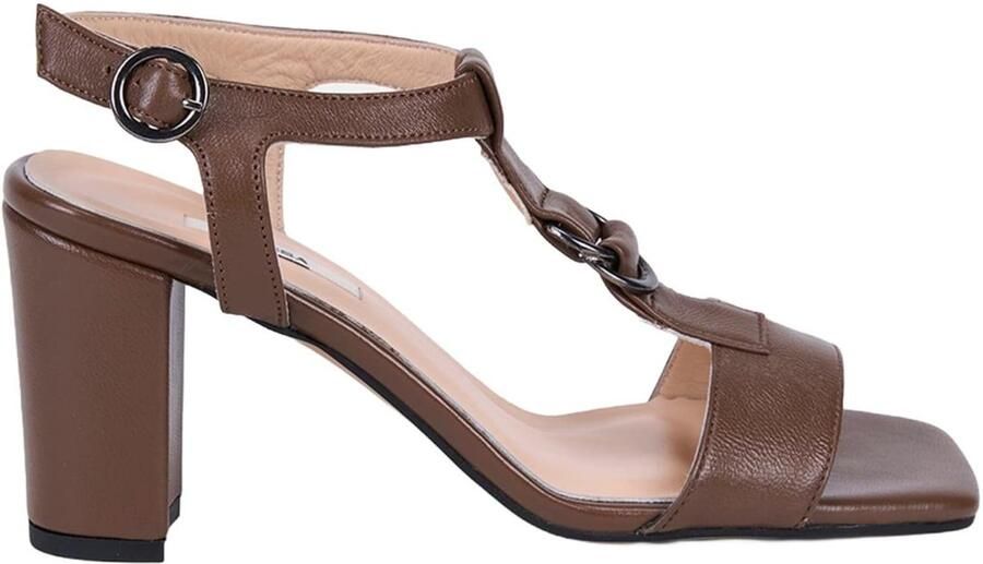 DESA Sandalen Suède Bruin Vrouwen Schoenpunt: Nez ouvert - Foto 2
