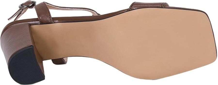DESA Sandalen Suède Bruin Vrouwen Schoenpunt: Nez ouvert - Foto 6