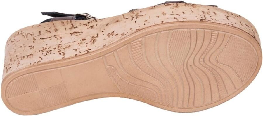 Desa Teenslipper 'Keilsandalen' bruin - Foto 6