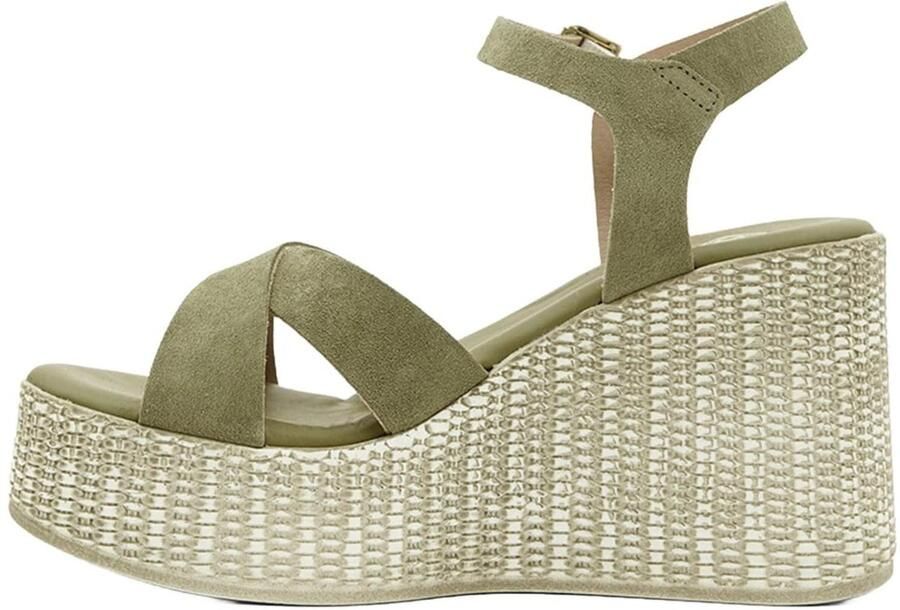 DESA Sandalen Suède Groen Vrouwen Schoenpunt: Nez ouvert - Foto 7