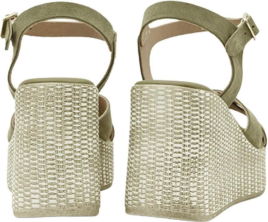 DESA Sandalen Suède Groen Vrouwen Schoenpunt: Nez ouvert - Foto 4