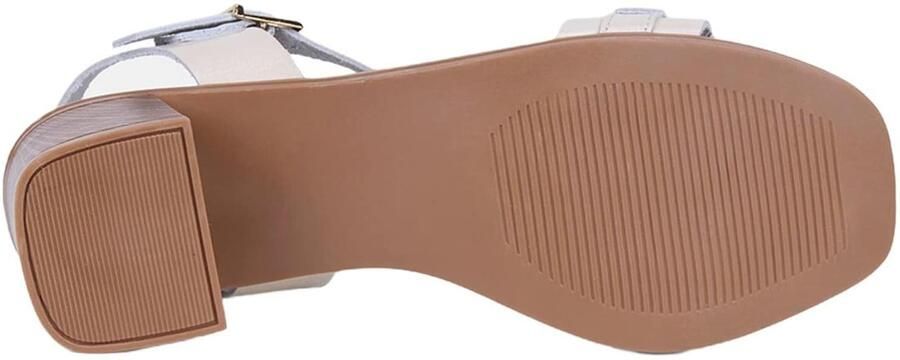 DESA Sandalen Leer Lichtgrijs Vrouwen Schoenpunt: Nez ouvert - Foto 7