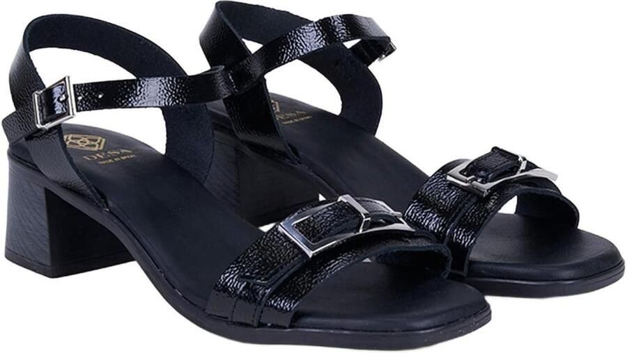 DESA Sandalen Leer Donkerblauw Vrouwen Schoenpunt: Nez ouvert - Foto 2