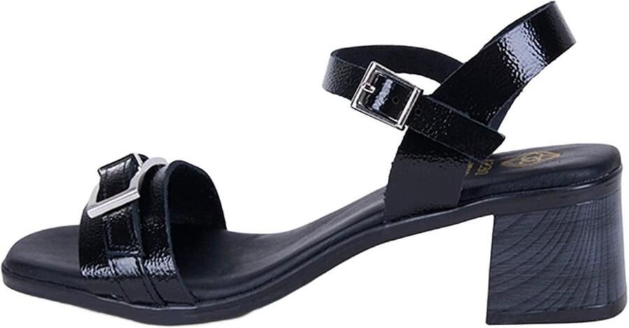 DESA Sandalen Leer Donkerblauw Vrouwen Schoenpunt: Nez ouvert - Foto 4