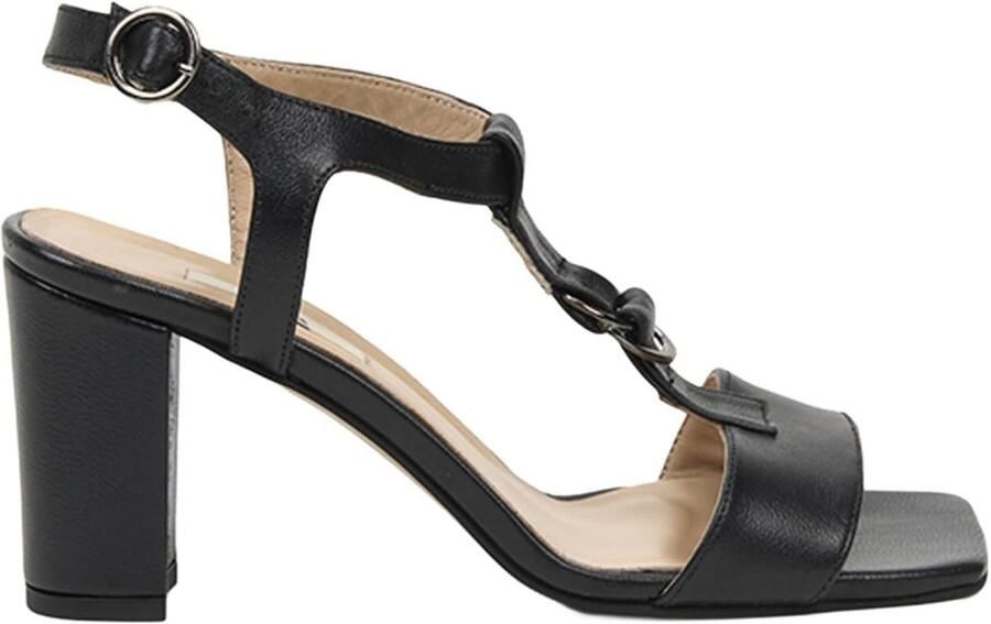 DESA Sandalen Suède Zwart Vrouwen Schoenpunt: Nez ouvert - Foto 6