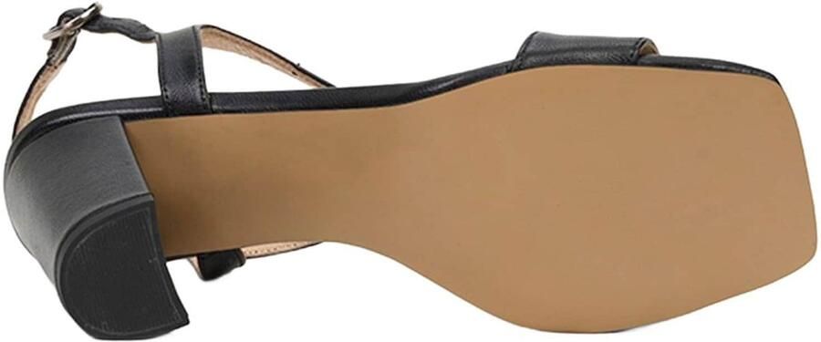 DESA Sandalen Suède Zwart Vrouwen Schoenpunt: Nez ouvert - Foto 7