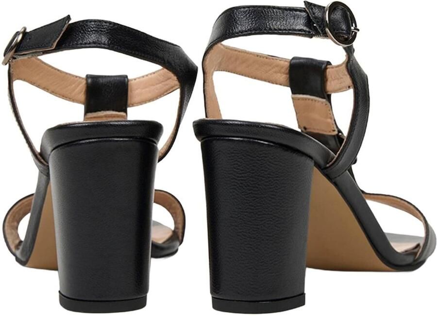 DESA Sandalen Suède Zwart Vrouwen Schoenpunt: Nez ouvert - Foto 4