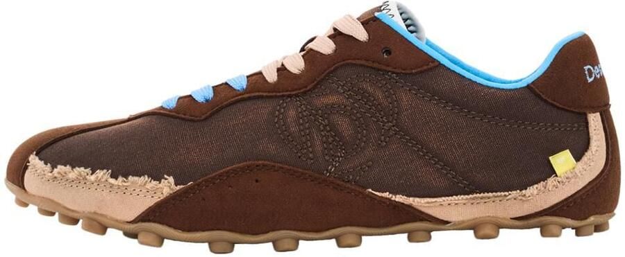 Desigual Sneakers laag beige bruin