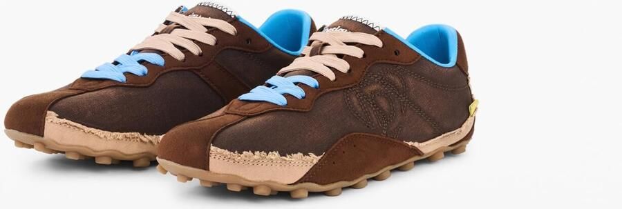 Desigual Sneakers laag beige bruin - Foto 5