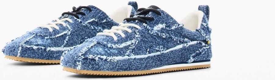 Desigual denim sneakers blauw - Foto 5