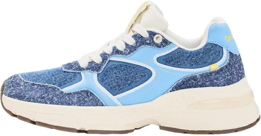 Desigual Sneakers laag blauw lichtblauw