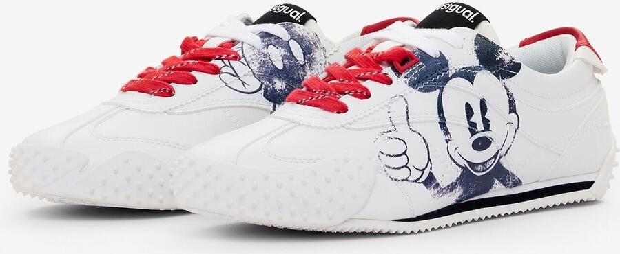 Desigual Sneakers laag blauw rood wit - Foto 2