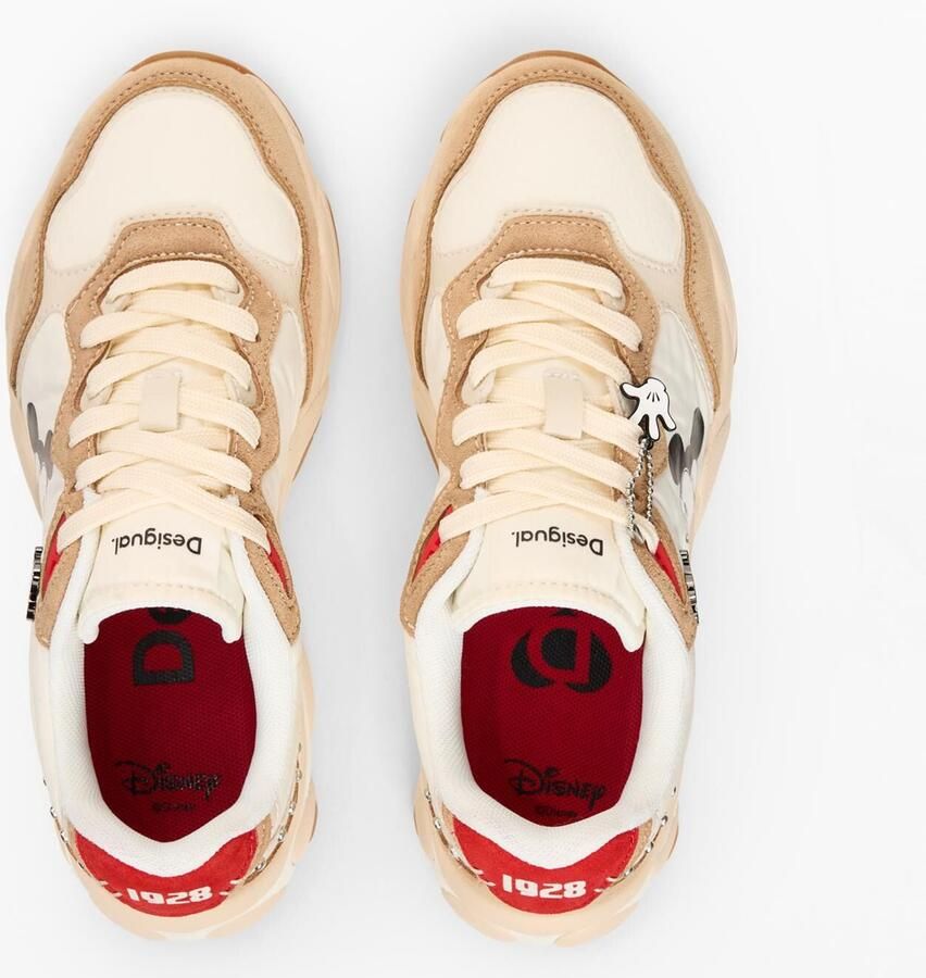 Desigual Sneakers laag gemengde kleuren wit - Foto 2