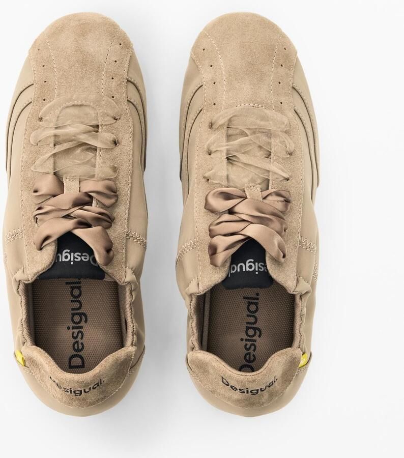 Desigual Sneakers laag kaki - Foto 2