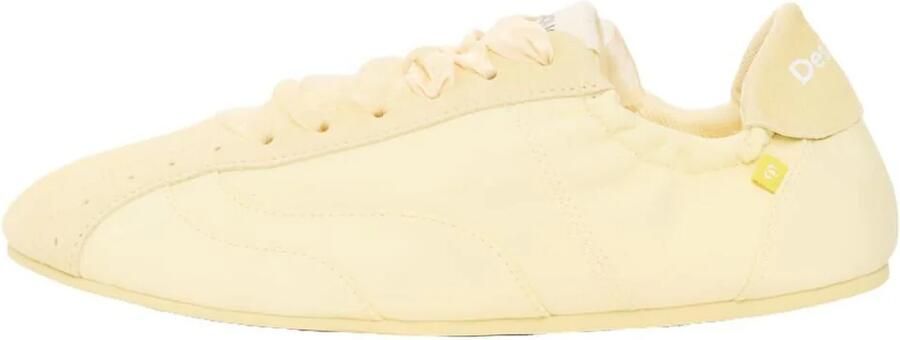 Desigual Sneakers laag lichtgeel