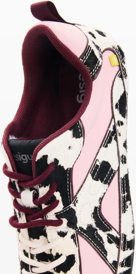 Desigual leren sneakers met dierenprint meerkleurig - Foto 7