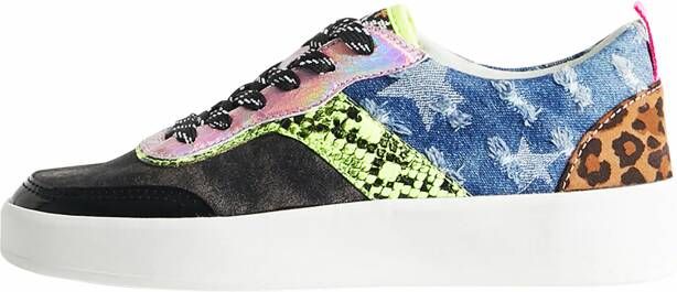 Desigual Fancy Crazy Patch veterschoenen - Foto 3