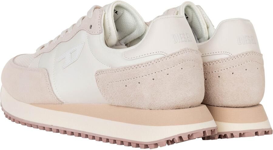 DIESEL Sneakers laag beige wit - Foto 4