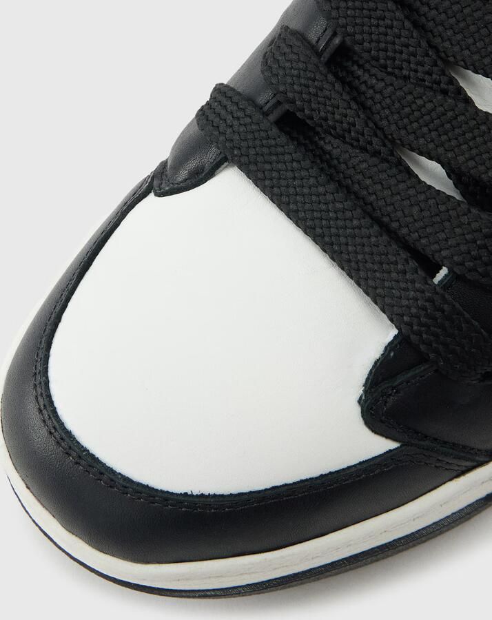 DIESEL Sneakers laag 'D-OLLIE' zwart wit - Foto 3